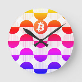 ビットコイン設計者 ラウンド壁時計