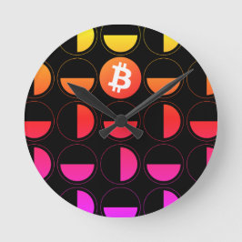 ビットコイン設計者 ラウンド壁時計