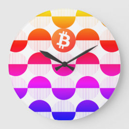 ビットコイン設計者 ラージ壁時計