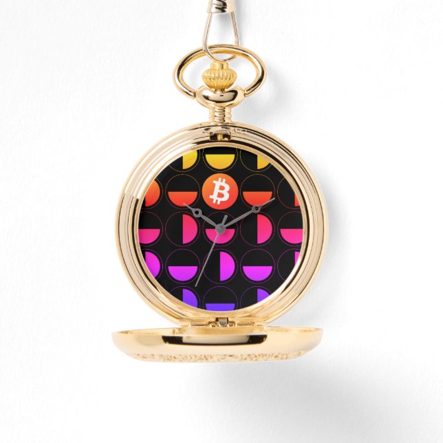 ビットコイン設計者 腕時計 (正面)