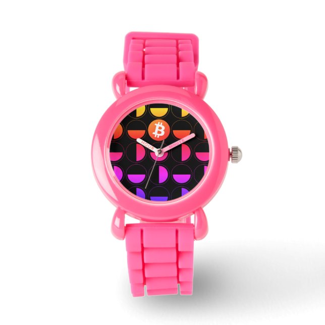 ビットコイン設計者 腕時計 (正面)