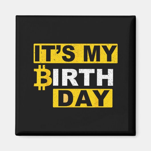 ビットコイン誕生日 Btc クリプト 誕生日 BTC保有者 マグネット (正面)