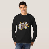 ビットコイン金ゴールドBitcoiner Crypto Miner 2 Tシャツ (正面フル)