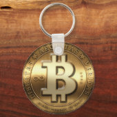ビットコイン鍵ハンガー キーホルダー (正面)