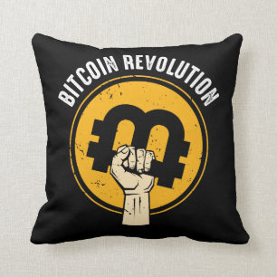 ビットコイン革命暗号通貨業者仮想C クッション