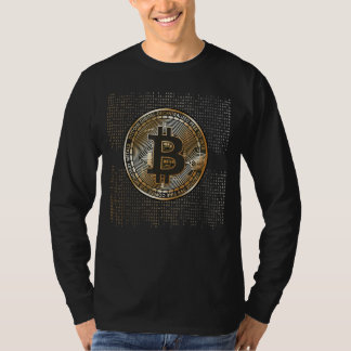 ビットコイン革命 – デジタル金ゴールドを受け入れる Tシャツ