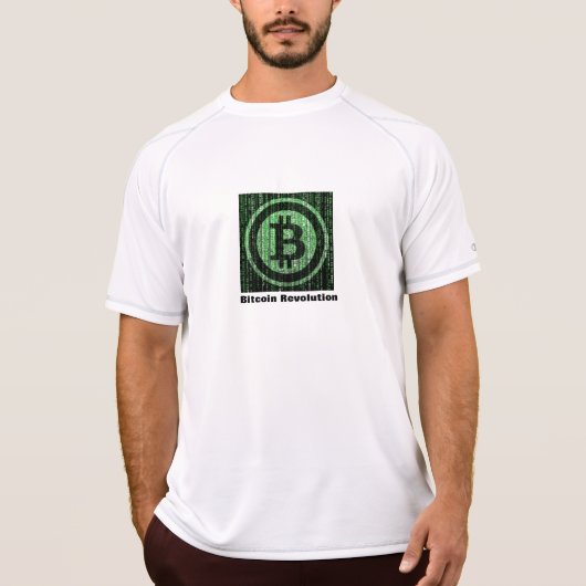 ビットコイン革命 Tシャツ (正面)