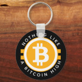 ビットコイン高 キーホルダー (正面)