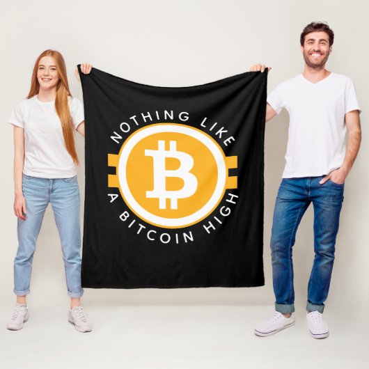 ビットコイン高 フリースブランケット (インサイチュ)