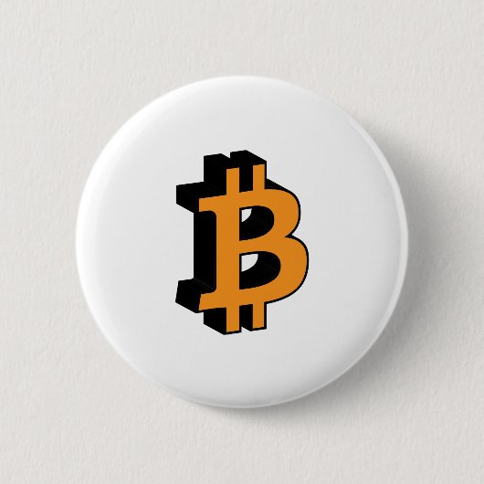 ビットコイン11 缶バッジ (正面)