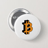 ビットコイン11 缶バッジ (正面&裏面)