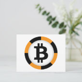 ビットコイン13 ポストカード (スタンド正面)