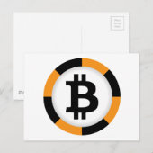 ビットコイン13 ポストカード (正面/裏面)