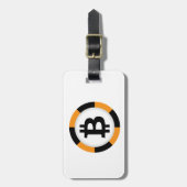 ビットコイン13 ラゲッジタグ (正面縦)