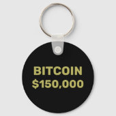 ビットコイン15万ドル到達のお祝い キーホルダー (裏面)
