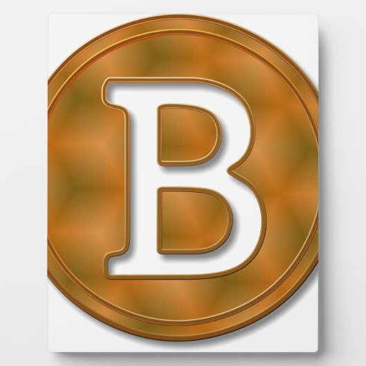 ビットコイン15 フォトプラーク (正面)