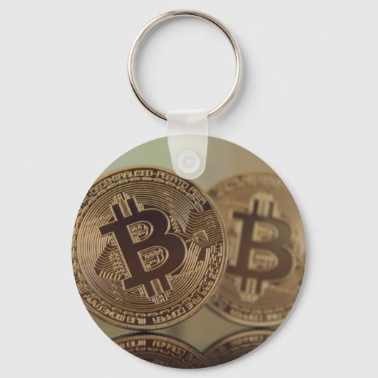 ビットコイン17 キーホルダー (正面)