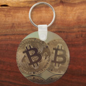 ビットコイン17 キーホルダー (正面)