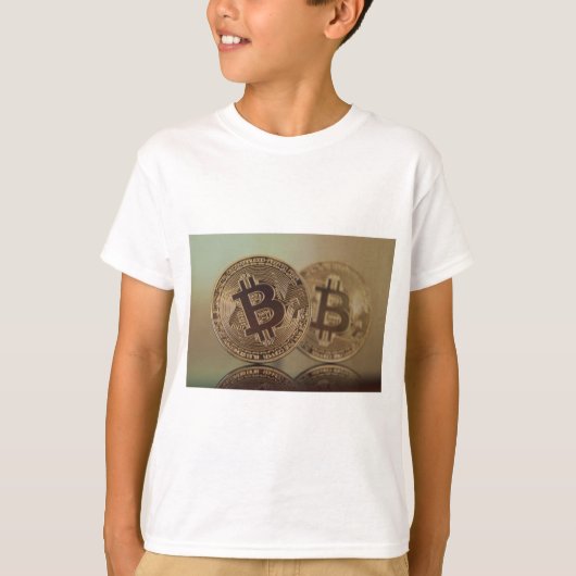 ビットコイン17 Tシャツ (正面)