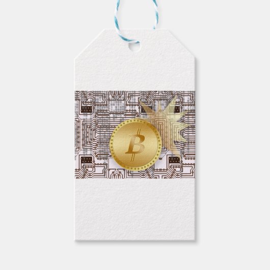 ビットコイン18 ギフトタグ (正面)