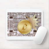 ビットコイン18 マウスパッド (マウス)
