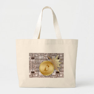 ビットコイン18 ラージトートバッグ