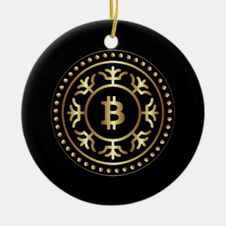 ビットコイン2 セラミックオーナメント