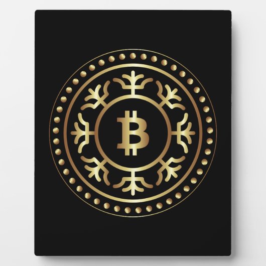 ビットコイン2 フォトプラーク (正面)