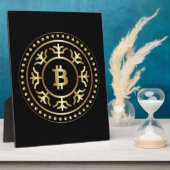 ビットコイン2 フォトプラーク (側面)