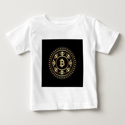 ビットコイン2 ベビーTシャツ (正面)