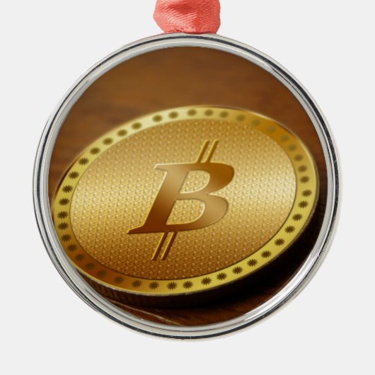 ビットコイン2 メタルオーナメント (正面)