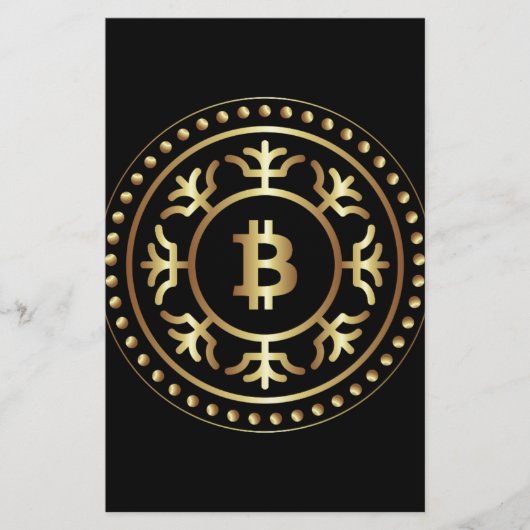 ビットコイン2 便箋 (正面)