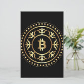 ビットコイン2 便箋 (スタンド正面)