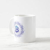 ビットコイン5 コーヒーマグカップ (正面左)