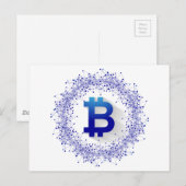 ビットコイン5 ポストカード (正面/裏面)