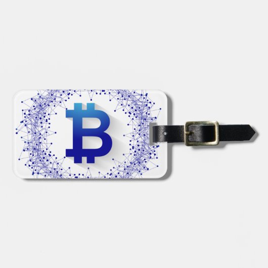 ビットコイン5 ラゲッジタグ (正面横)