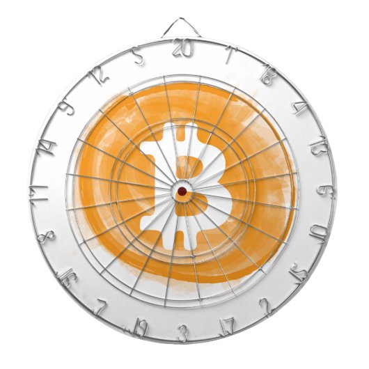 ビットコイン6 ダーツボード (正面)