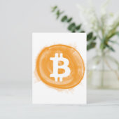 ビットコイン6 ポストカード (スタンド正面)