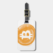 ビットコイン6 ラゲッジタグ (正面縦)