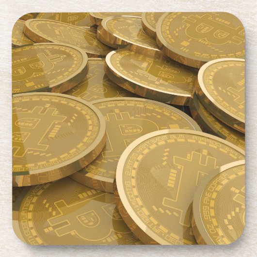 ビットコイン7 コースター (正面)