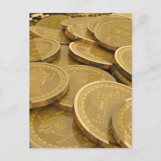 ビットコイン7 ポストカード (正面)