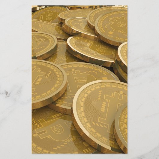 ビットコイン7 便箋 (正面)