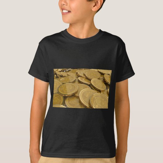 ビットコイン7 Tシャツ (正面)