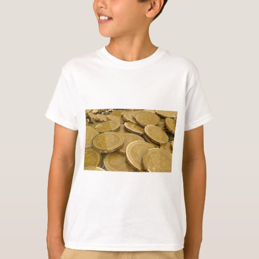 ビットコイン7 Tシャツ (正面)