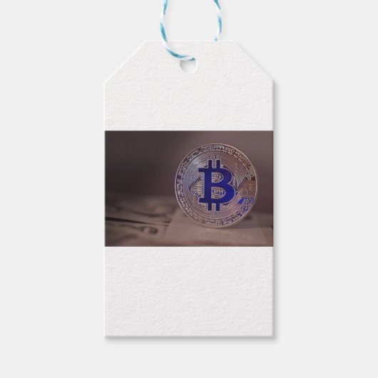 ビットコイン8 ギフトタグ (正面)