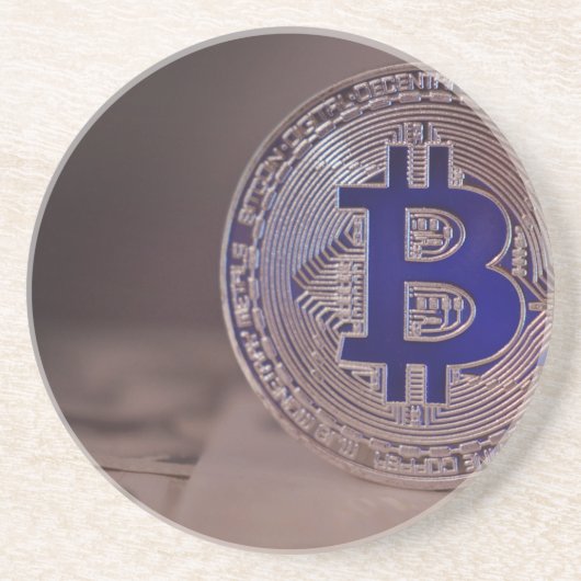 ビットコイン8 コースター (正面)