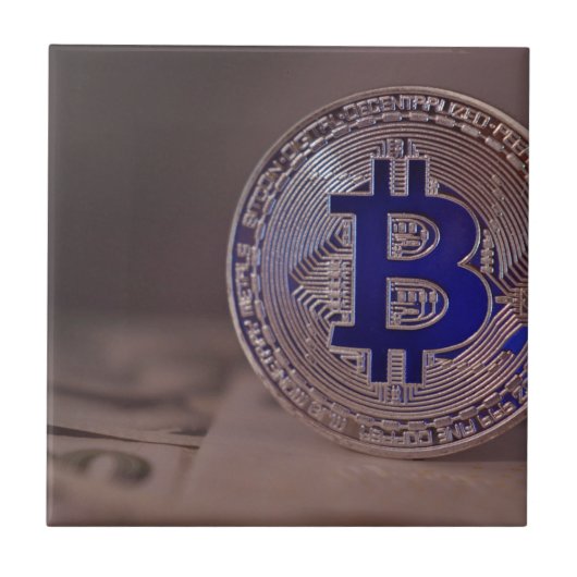 ビットコイン8 タイル (正面)