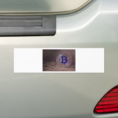 ビットコイン8 バンパーステッカー (車上)
