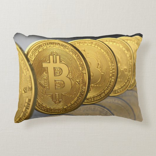 ビットコイン アクセントクッション (正面)