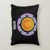 ビットコイン アクセントクッション (正面(垂直))